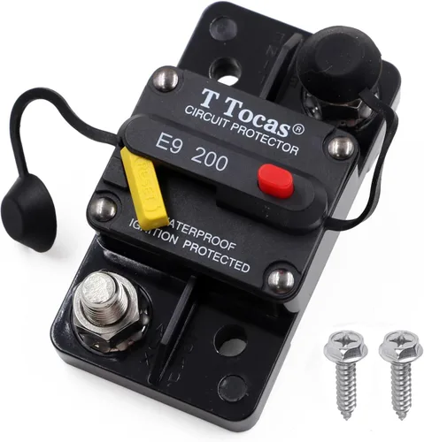Miniatura 13 de E69 Interruptor de circuito de 10 A T3 con restablecimiento manual Mini de montaje en superficie IP66 Interruptor conmutable de 10 A