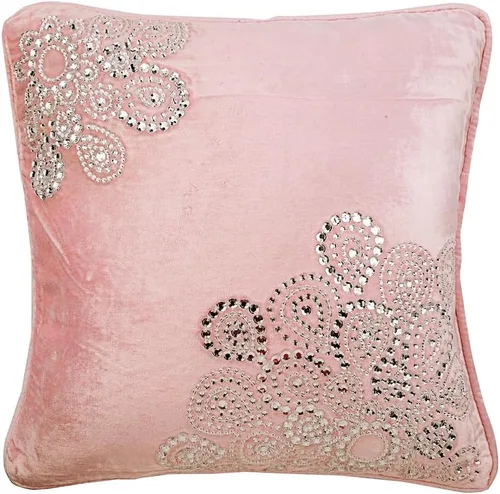 Miniatura 21 de The HomeCentric Juego de 2 fundas de almohada de 20 x 20 pulgadas (19.7 x 19.7 in), color rosa fucsia, funda de almohada cuadrada de terciopelo 13.