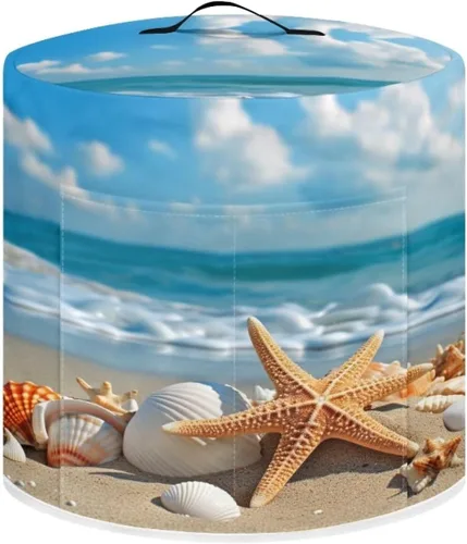 Miniatura 20 de Flashideas Cherry Love - Funda para olla a presión con bolsillo de almacenamiento compatible con olla instantánea de 8 cuartos de galón, accesorios