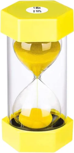 Miniatura 47 de SuLiao Temporizador de Arena de 30 Minutos: Reloj de Arena de Plástico de 30 Minutos, Extra Azul, Reloj de Arena Unificado, Temporizador de Arena