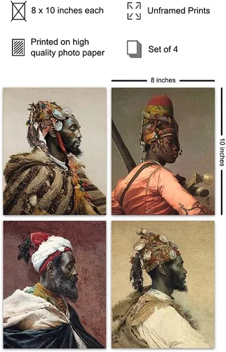 Miniatura 2 de Arte de pared afroamericano - Arte negro - Decoración de pared afroamericana - Historia negra - Cultura de arte de pared afro - Decoración de cueva