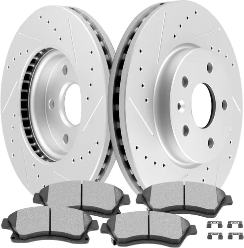 Miniatura 10 de SCITOO 120.40021, 3295 ATD465AC, D465-7345 Pastillas de Freno y Rotores Delanteros Compatibles con Acura EL 1997-2005, Honda Civic 1996-2005, Honda