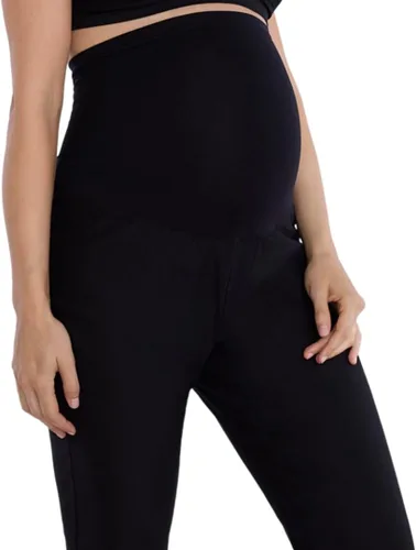 Miniatura 4 de Motherhood Maternity womens Super Stretch Secret Fit Over the Belly Ankle Straight Leg Pregnancy Dress Pants for Work
