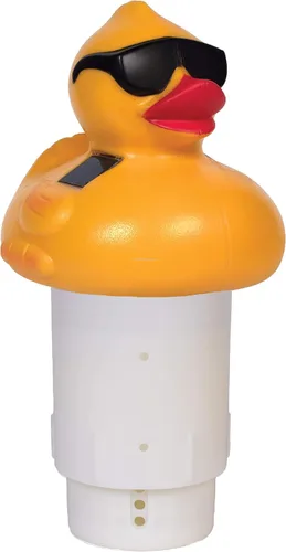 Miniatura 13 de Game Dispensador de cloro flotante con luz solar, diseño de piña, anillo de control ajustable, capacidad para tabletas de cloro de hasta 3 x 3