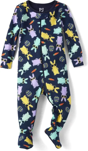 Miniatura 20 de The Children's Place - Pijamas de algodón a juego para la familia, temática de Pascua