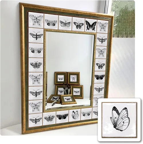 Miniatura 53 de Alwayspon Vinilo adhesivo efecto piedra, pegatinas para azulejos de pared autoadhesivas, protector antisalpicaduras para cocina y baño, T026