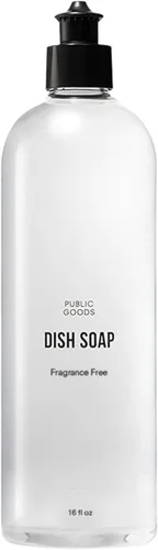 Miniatura 7 de Public Goods Jabón natural para platos Jabón de cocina A base de plantas y vegano Líquido detergente transparente para platos Fórmula