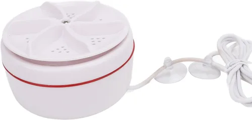 Miniatura 7 de TOPINCN Potente motor portátil Mini Turbo Lavadora para lavandería diaria, ropa pequeña para el hogar, pequeña lavadora de ultrasonido Turbo