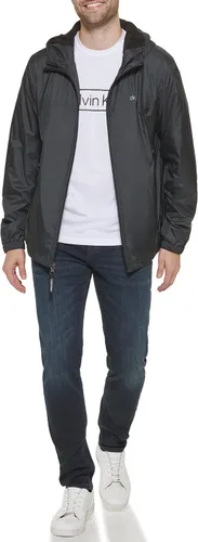 Miniatura 2 de Calvin Klein Abrigo de forro polar con capucha, chaqueta de plumón para hombre