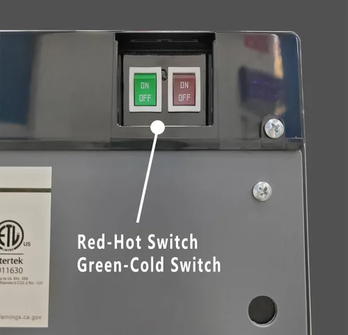 Miniatura 7 de IKT Dispensador de enfriador de agua autolimpiante, carga inferior para botella de 3-5 galones con bloqueo de seguridad para niños, pantalla LED