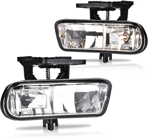 Miniatura 33 de G-PLUS Faros antiniebla con bombillas para el lado del conductor y el pasajero, transparente compatible con Toyota Tundra