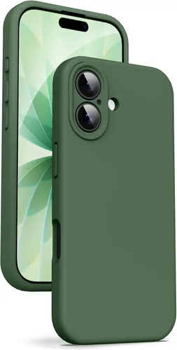 Miniatura 54 de Supdeal Funda de silicona líquida para iPhone 12 Pro Max, [protección de cámara] [antihuellas dactilares] [carga inalámbrica] Funda protectora de 4
