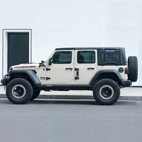 Miniatura 8 de Kit de panel lateral MOLLE para ventana trasera con almacenamiento, decoración protectora para la ventana trasera para Jeep Wrangler 2018-2025 JL