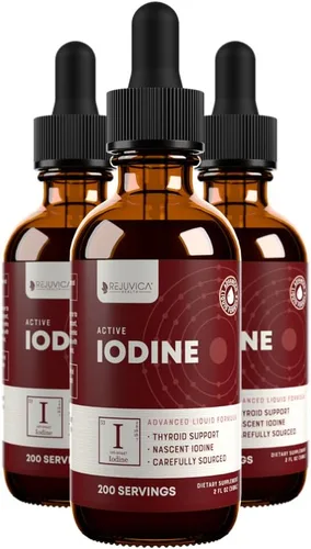 Yodo activo - Gotas de yodo naciente - Entrega de líquidos para una mejor absorción - Apoya niveles de energía saludables y vitalidad (3)