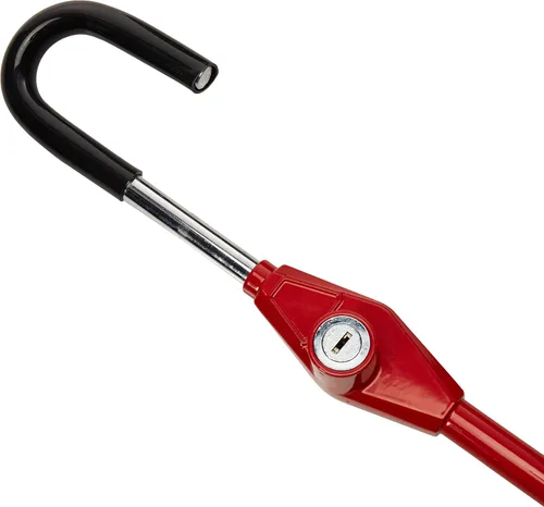 Miniatura 2 de Winner International The Club CL303 - Cerradura de pedal a volante, color rojo, 5.25 pulgadas