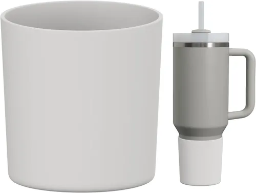 Miniatura 24 de WUQID Bota de silicona superior compatible con Stanley Quencher H2.0 e IceFlow Flip y ProTour de 40oz 30oz 20oz 14oz, se ajusta al mismo diámetro