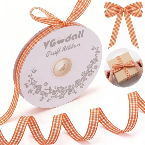 Miniatura 10 de VGoodall Cinta de Gingham Gris Oscuro, 3/8 x 50 yardas, Cinta de Picnic para Manualidades, Cintas Gris Oscuro para Accesorios de Cabello, Artesanías