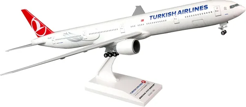Daron Skymarks Turkish 777-300ER 1/200 modelo de avión con engranaje