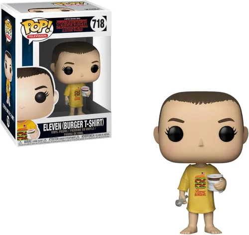 Funko POP! Television: Stranger Things - Camiseta Once in Burger