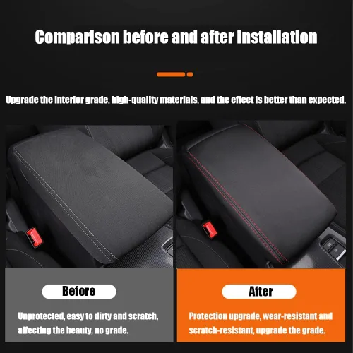 Miniatura 5 de Rifoda Funda para reposabrazos de consola central Civic de 11ª generación, adecuada para Honda Civic Sedan Hatchback LX EX EX-L Sport Touring 2022