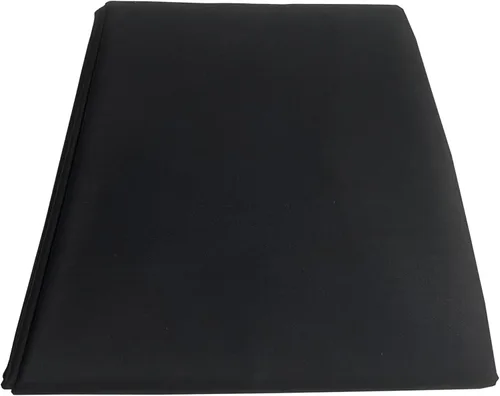 Newamishquilt The Yard - Tela de muselina 100% algodón para coser, ancho de 64 pulgadas, 1 yarda, color negro