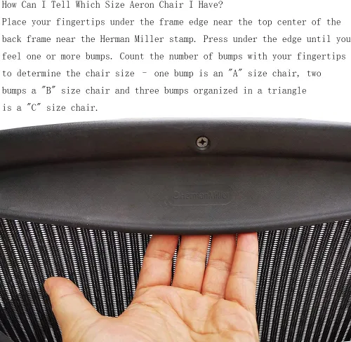 Miniatura 6 de Inserto de repuesto de espuma para cojín de asiento para silla de oficina Herman Miller Classic Aeron A B C (Negro, A/B)