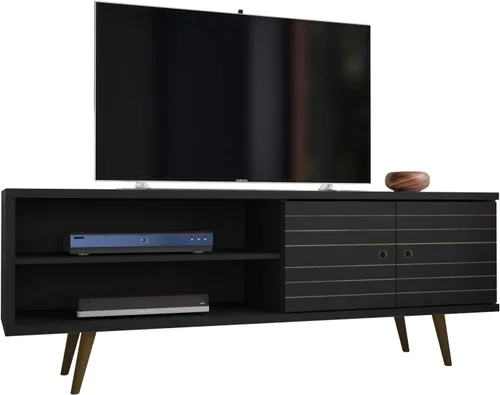 Miniatura 13 de Manhattan Comfort Liberty Soporte de TV Moderno de Mediados de Siglo para Televisores de hasta 46 Pulgadas, Centro de Entretenimiento
