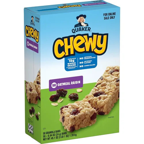 Miniatura 19 de Quaker Barras de granola masticables, S'mores, 58