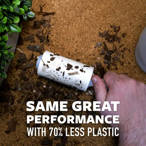 Miniatura 2 de Scotch-Brite Greener Clean - Rodillo de pelusa reutilizable para ropa, muebles y pelo de mascotas, ordenar telas con un removedor de pelusa más