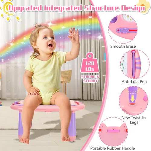 Miniatura 3 de Juguetes para niños pequeños, juguetes para niñas de 3 a 4 años, pizarra de dibujo magnética para niños pequeños de 3 años, juguetes educativos