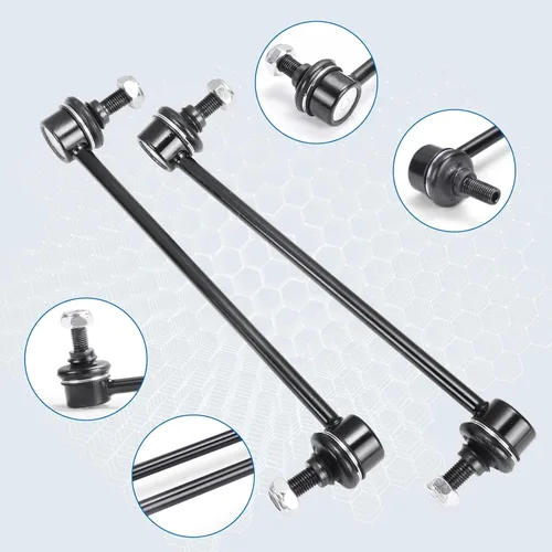 Miniatura 6 de K80230 Enlaces de Barra Estabilizadora Compatibles con Pontiac Vibe 2003-2010, Scion tC 2005-2010, Toyota Corolla 2003-2018, Toyota Matrix 2 K80230