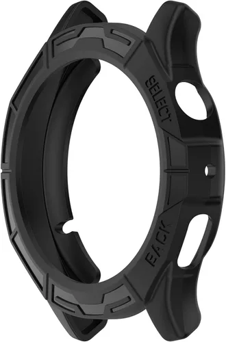 Miniatura 2 de Funda compatible con Amazfit Cheetah/Cheetah Pro Smartwatch Funda protectora de TPU suave (negro, negro)