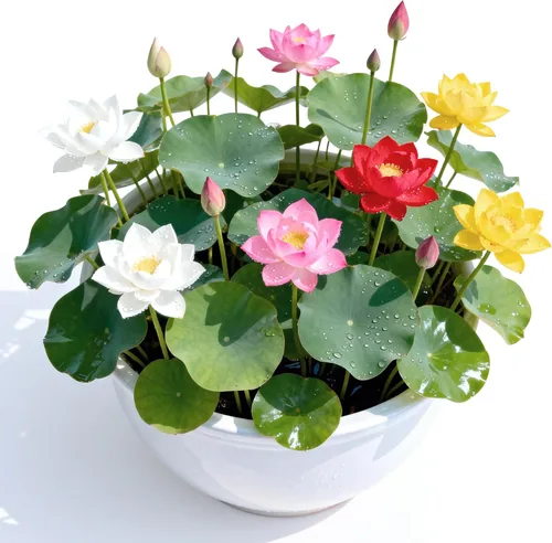 Semillas de loto mixtas para plantar en agua, más de 160 semillas de plantas de flores de lirio de agua, cultiva impresionantes flores de loto en