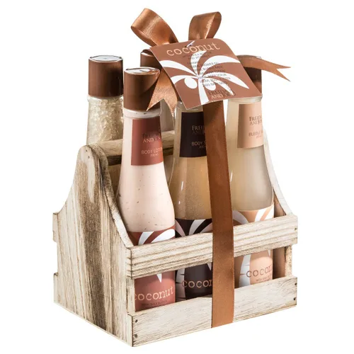 Miniatura 10 de Cesta de regalo de baño y cuerpo para mujeres y hombres, colección de baño y cuerpo de vainilla francesa, incluye gel de ducha, baño de burbujas