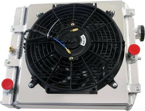 Miniatura 5 de Radiador compatible con Honda Civic 1992-2000 1.5L 1.6L L4 Gas y Acura Integra 1994-2001 1.8L L4 Gas, radiador de aluminio completo de 2 filas +