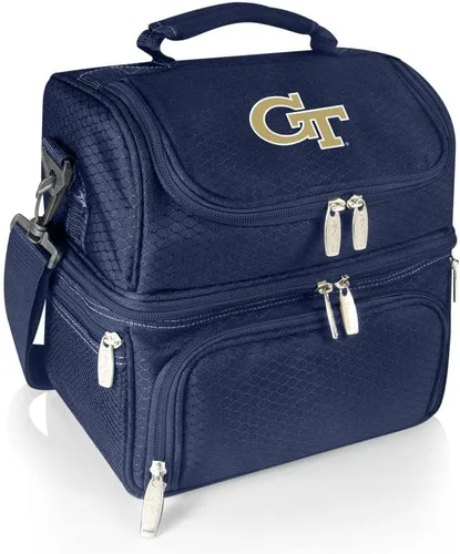 Miniatura 25 de PICNIC TIME NCAA Nebraska Cornhuskers Pranzo - Lonchera aislada con juego de pícnic, bolsa enfriadora para el almuerzo Negro