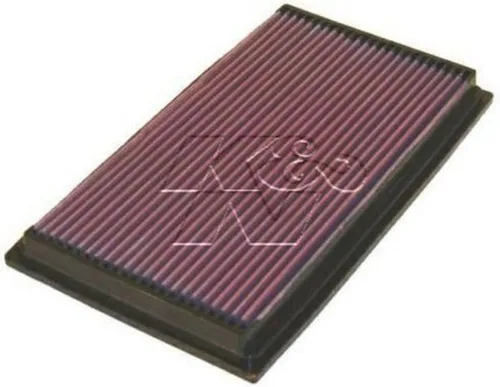 K&N Filtro de aire del motor: Aumenta la potencia y la aceleración, lavable, Premium, Filtro de aire de repuesto para automóvil: compatible con