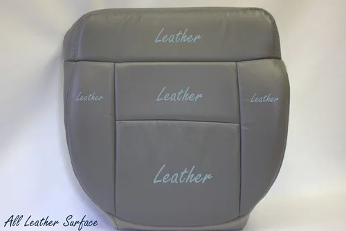 Miniatura 2 de Funda de asiento de piel gris para Ford F-150 Lariat de 2004, 2005, 2006 2007 y 2008.