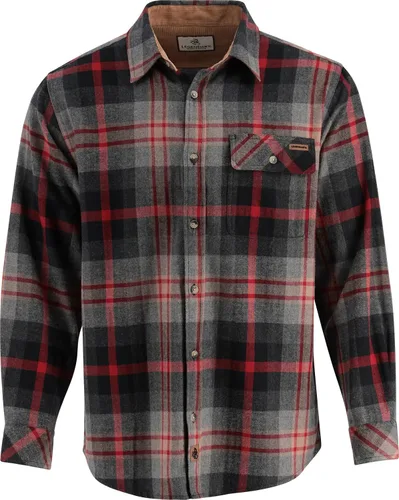 Miniatura 45 de Legendary Whitetails Camisa de franela de manga larga con botones para hombre, 100% algodón