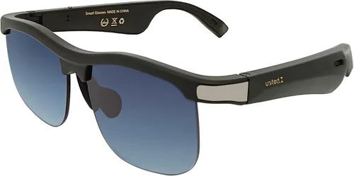 Lentes inteligentes para hombres y mujeres, con Bluetooth 5.3, polarizados, abiertos, música, sin marco, lentes degradados