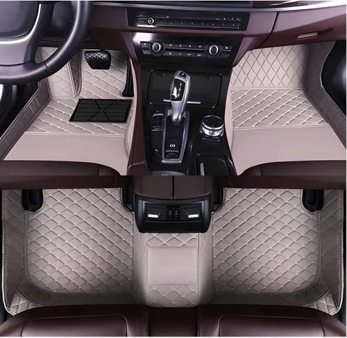 Miniatura 12 de MAEVEN Alfombrillas de cuero personalizadas para automóvil, compatibles con sedanes, autos deportivos, SUV, camiones, protección de cobertura