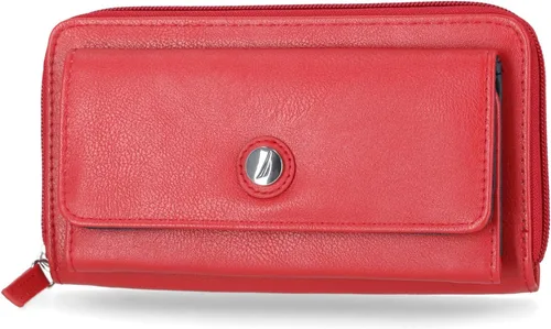 Miniatura 8 de Nautica Bulk Cargo - Cartera con cremallera para mujer, Negro), NA