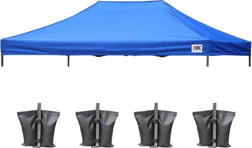 Miniatura 85 de ABCCANOPY - Toldo de repuesto para carpa desplegable (10x10 pies, beige)
