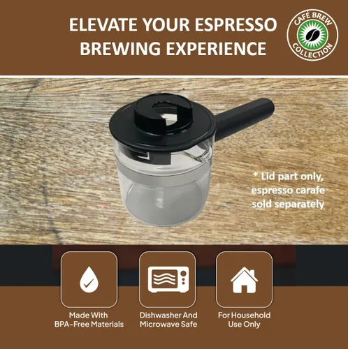 Miniatura 3 de Tapa para jarra de expreso, repuesto universal para Krups, IMUSA, Hamilton Beach, Mr. Coffee, Breville, Univen