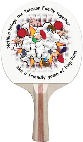 Miniatura 8 de Infusion Pala colorida de encargo del ping-pong del diseño, impresión directa de 5 capas premium en la raqueta de tenis de mesa PP120-63