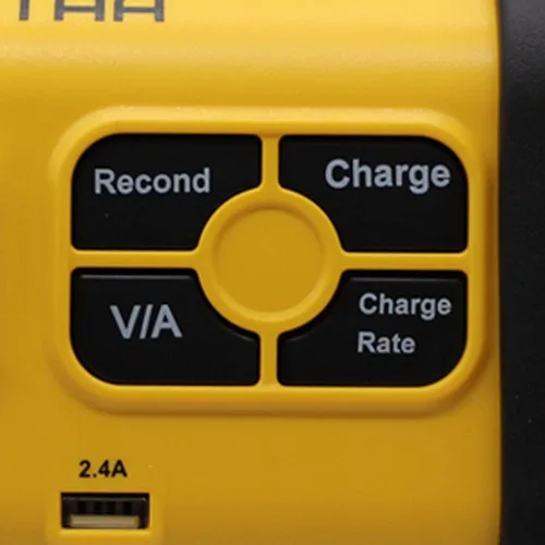 Miniatura 5 de Cargador de batería de banco de 10 amperios totalmente automático de 12 V, comprobación del alternador, abrazaderas de cable.