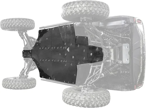 Miniatura 3 de SuperATV - Placa deslizante completa para Can-Am Commander 1000R DPS/XT/XTP 2021+ Fabricado con material ARMW de 1/2 pulgada de grosor