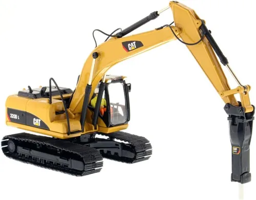 Miniatura 2 de Diecast Masters Excavadora hidráulica Caterpillar 320D L con martillo - Core Classics Series 85280C