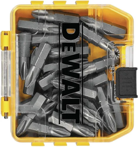 Miniatura 3 de Juego de destornilladores DEWALT, Phillips #2, 1 pulgada, 25 piezas (DWAF2002B25), Amarillo