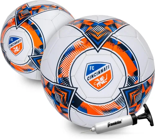 Miniatura 26 de Franklin Sports Pelotas de fútbol oficiales del equipo MLS - Balones de fútbol oficiales tamaño 5 - Balón de fútbol de tamaño y peso reglamentario